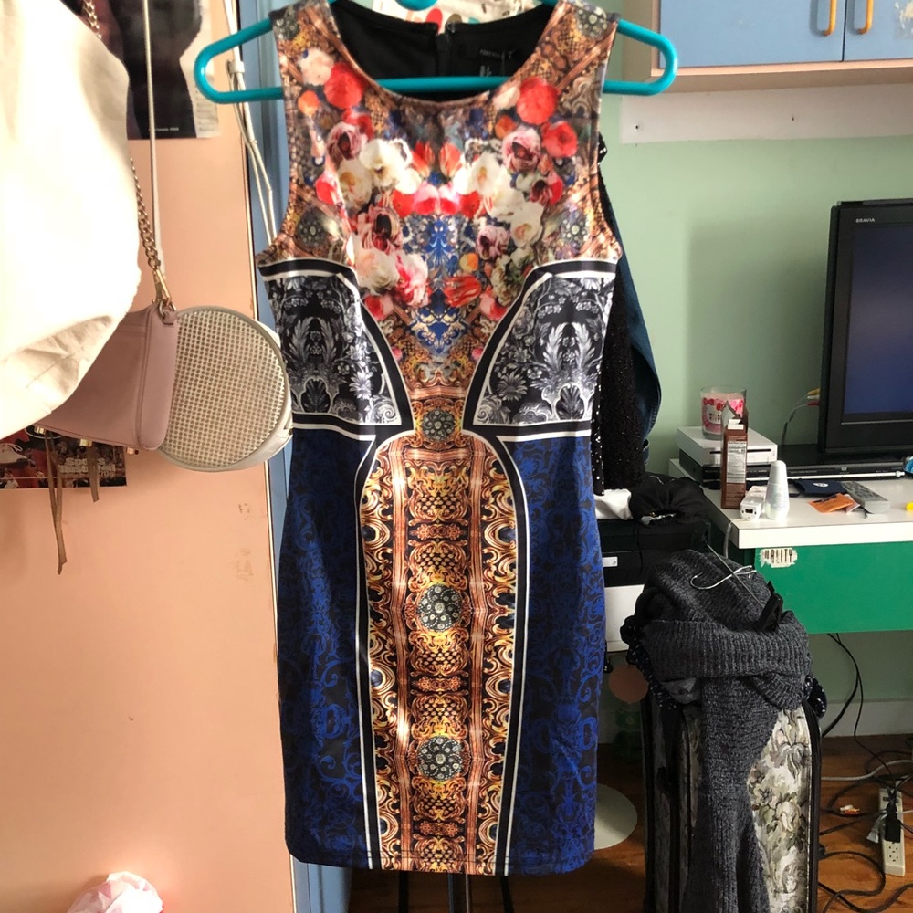 Forever21 Floral Bodycon Dress